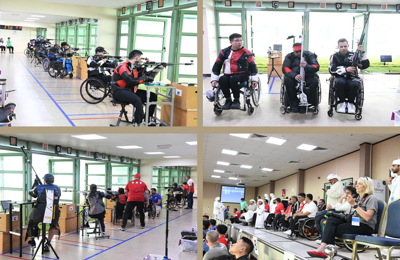 ذهبيتان جديدتان لمنتخبنا في مسابقة البندقية 50 متراً (سكتون ثلاث أوضاع للفردي والفرق) 