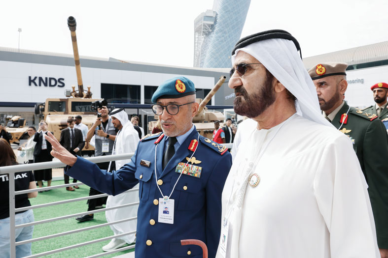 محمد بن راشد: امتلاك القدرات الدفاعية الرادعة يصون للأوطان أمنها واستقرارها ويضمن المستقبل الواعد لأجيالها المقبلة 