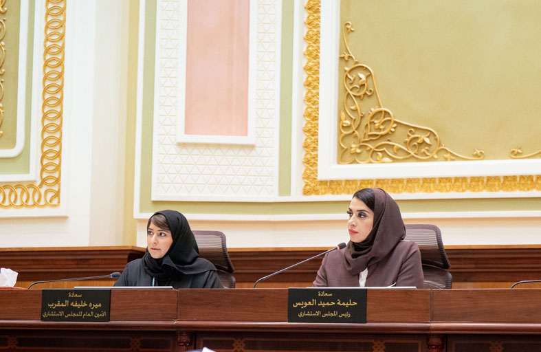 المجلس الاستشاري لإمارة الشارقة يقر توصياته بشأن دائرة  التسجيل العقاري  ويدعو إلى مواصلة تحفيز الاستثمار في هذا المجال 