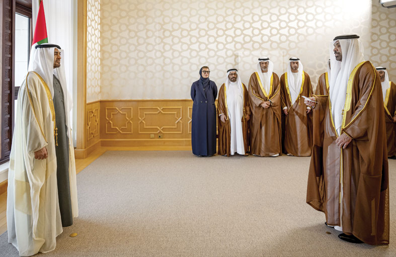 أمام رئيس الدولة..سفراء الإمارات الجدد يؤدون اليمين القانونية 