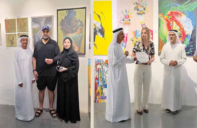 28 فنانا يشاركون بـ 68 عملا في «معرض وهج رأس الخيمة للفنون والتصوير الفوتوغرافي 2026» 