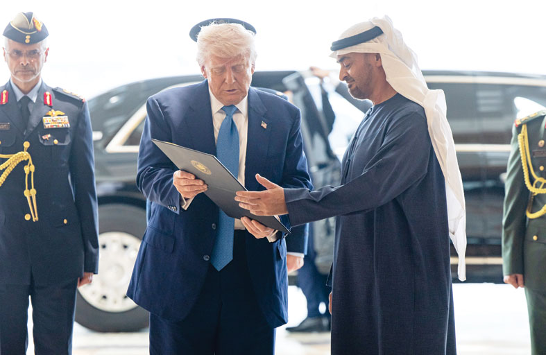 ترامب: الإمارات شعب رائع.. وقائد عظيم 