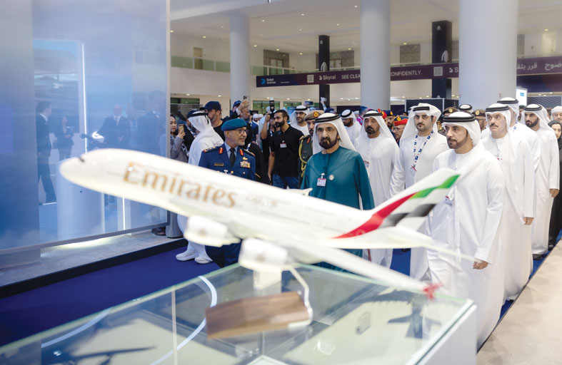 محمد بن راشد: تطور قطاع الطيران وازدهاره في الإمارات فصل مهم من فصول قصة نجاحها 