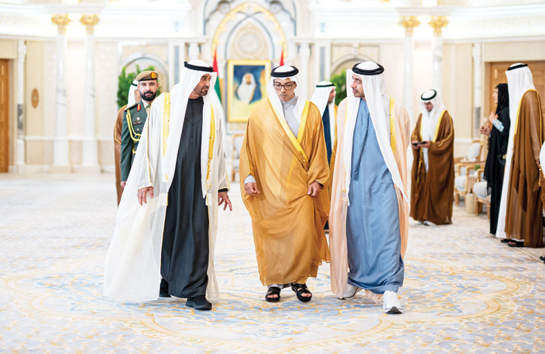 أمام رئيس الدولة .. سفراء الإمارات الجدد يؤدون اليمين القانونية وسموه يتسلم أوراق اعتماد عدد من السفراء المعينين لدى الدولة 