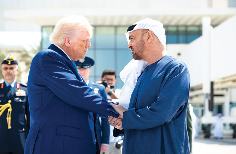 ترامب: الإمارات شعب رائع.. وقائد عظيم 