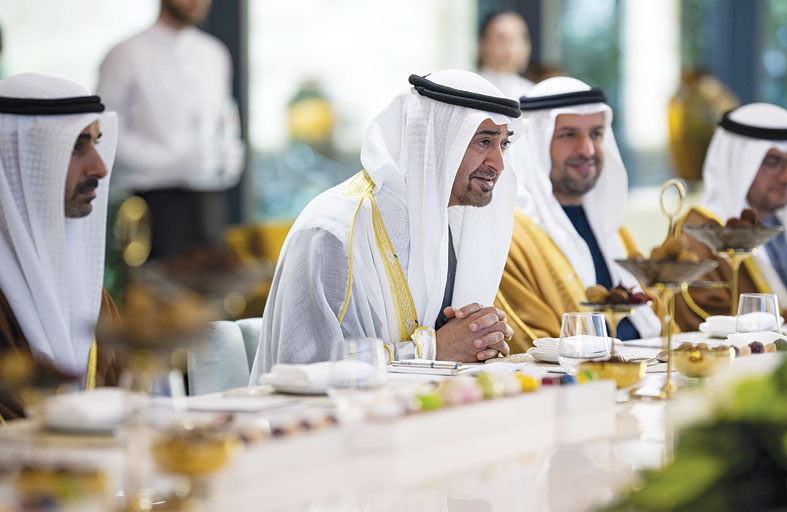 رئيس الدولة يلتقي الرئيس الفخري لحزب الحلم الجورجي الحاكم في إطار زيارته الرسمية إلى جورجيا 