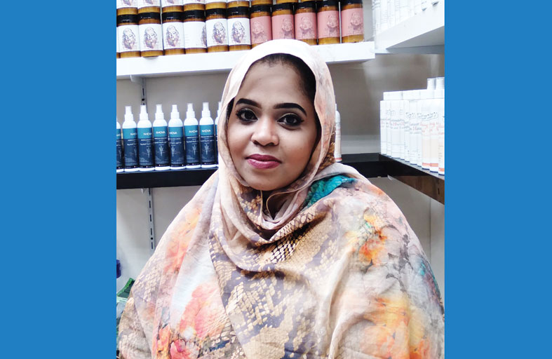 الصمغ العربي من المعروضات السودانية في القرية العالمية  