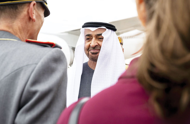 رئيس الدولة يصل ألمانيا في زيارة دولة 