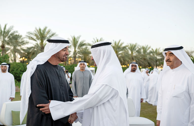 رئيس الدولة يستقبل حكام الإمارات بمناسبة شهر رمضان المبارك 