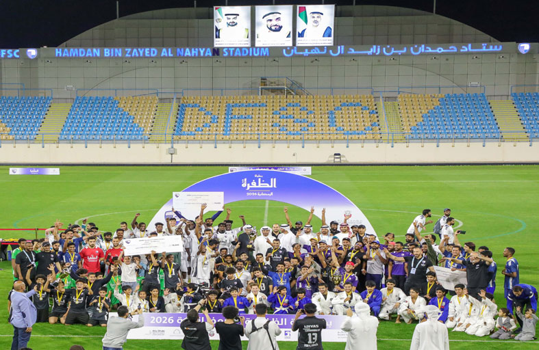 586 فريقاً  يرسمون لوحة رياضية رائعة في ختام بطولة الظفرة الرمضانية 2026 