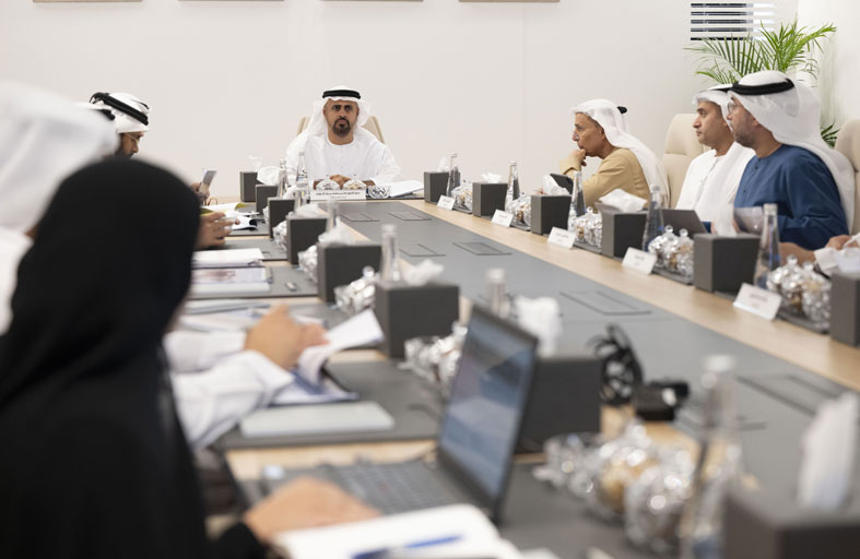 ذياب بن محمد بن زايد يترأس اجتماع مجلس إدارة شركة «قطارات الاتحاد» 