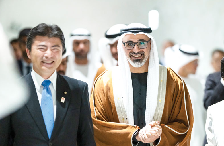 ولي عهد أبوظبي يشهد فعاليات «يوم دولة الإمارات» في معرض إكسبو 2025 أوساكا 