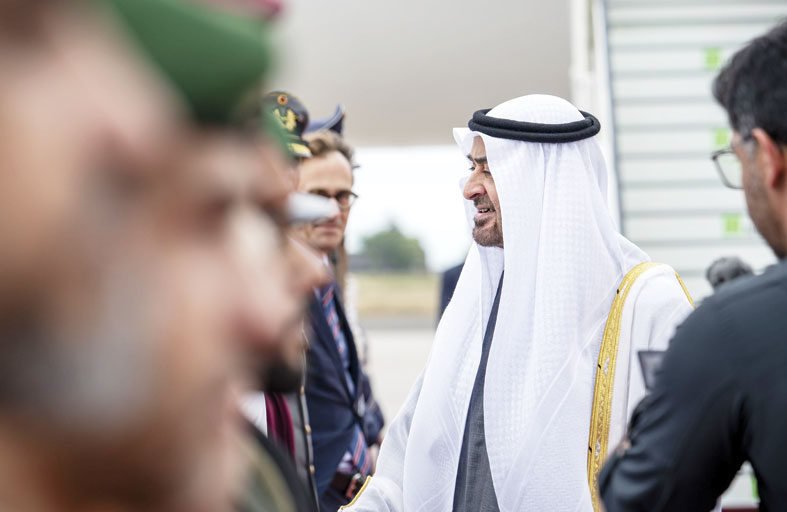 رئيس الدولة يصل ألمانيا في زيارة دولة 