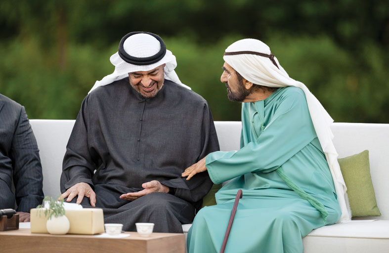 رئيس الدولة يستقبل حكام الإمارات بمناسبة شهر رمضان المبارك 