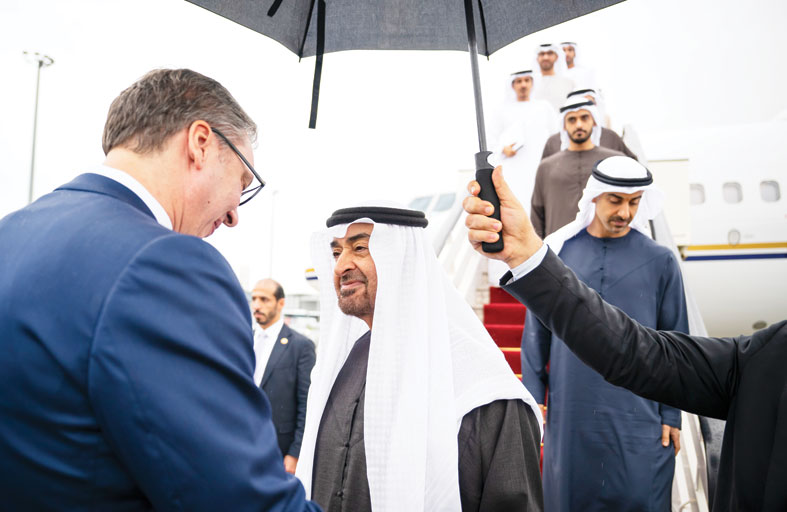 رئيس الدولة يؤكد حرص الإمارات على ترسيخ أسس السلام والاستقرار في منطقة البلقان  