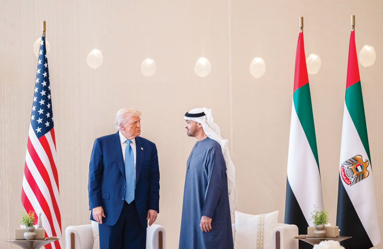 ترامب: الإمارات شعب رائع.. وقائد عظيم 