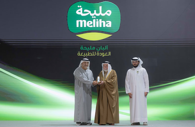 حاكم الشارقة يفتتح مصنع مليحة للألبان 