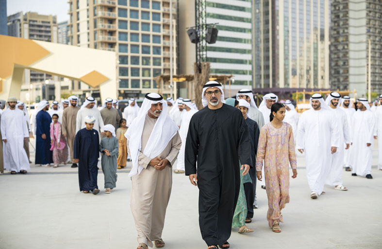 خالد بن محمد بن زايد يزور مهرجان الحصن 2026 