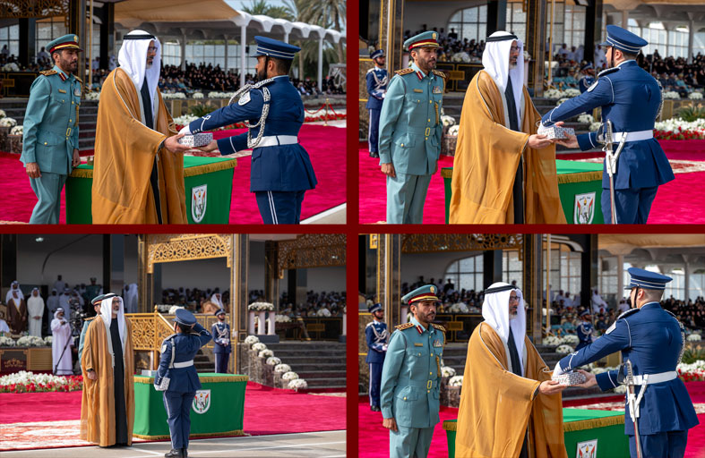 تحت رعاية رئيس الدولة.. خالد بن محمد بن زايد يشهد حفل تخريج كلية الشرطة 