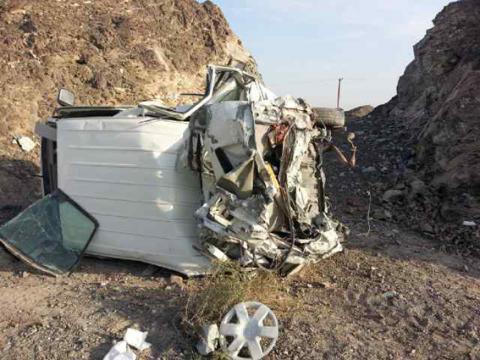 وفاة اسيوي وإصابة 3 آخرين في تدهور سيارة برأس الخيمة 