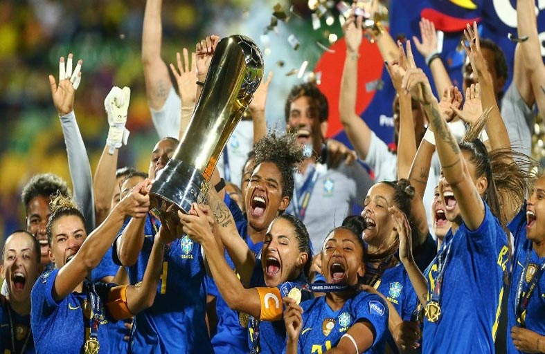 منتخب البرازيل يفوز على نظيره الكولومبي ويتوج بلقب كأس أمريكا الجنوبية للسيدات