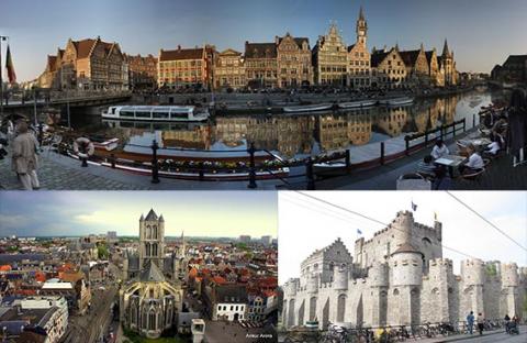 غنت  البلجيكية .. من أكبر وأغنى المدن في شمال أوروبا