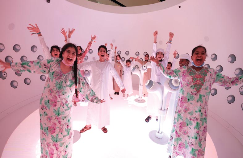 متحف المستقبل يستضيف جولة خاصة لأطفال جمعية الإحسان الخيرية