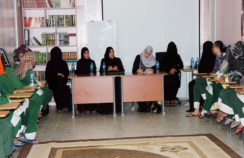 الاتحاد النسائي ينظم محاضرة حول فضل شهر رمضان لنزيلات المؤسسة العقابية والإصلاحية