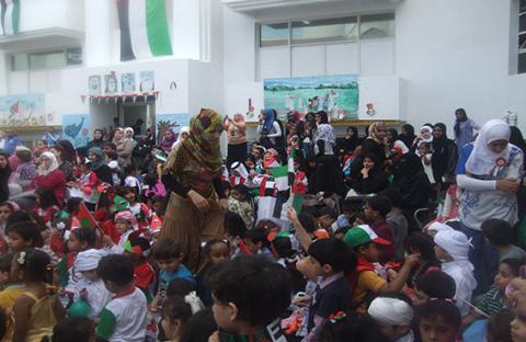 مدرسة المشاعل الوطنية الخاصة تحتفل بالعيد الوطني