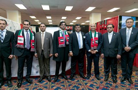 سلطان بن حمدان بن زايد يحضر افتتاح فعاليات  الملتقى الطلابي الرابع لطلبة الدولة في الولايات المتحدة 
