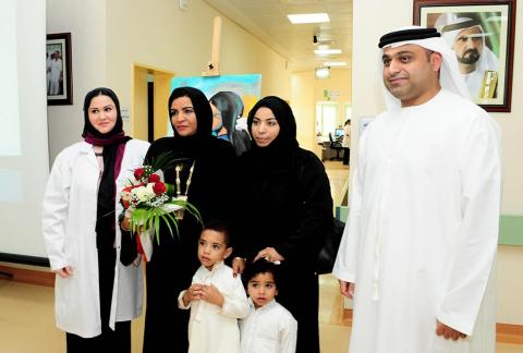 مجموعة بريد الإمارات تحتفل بالأم باستراحة الشوّاب بدبي