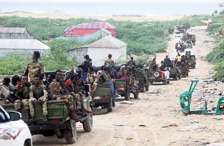 انسحاب جنود منشقين من العاصمة مقديشو