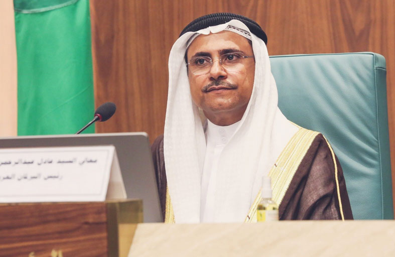 رئيس البرلمان العربي يرحب ببدء جلسات الحوار الليبي في تونس
