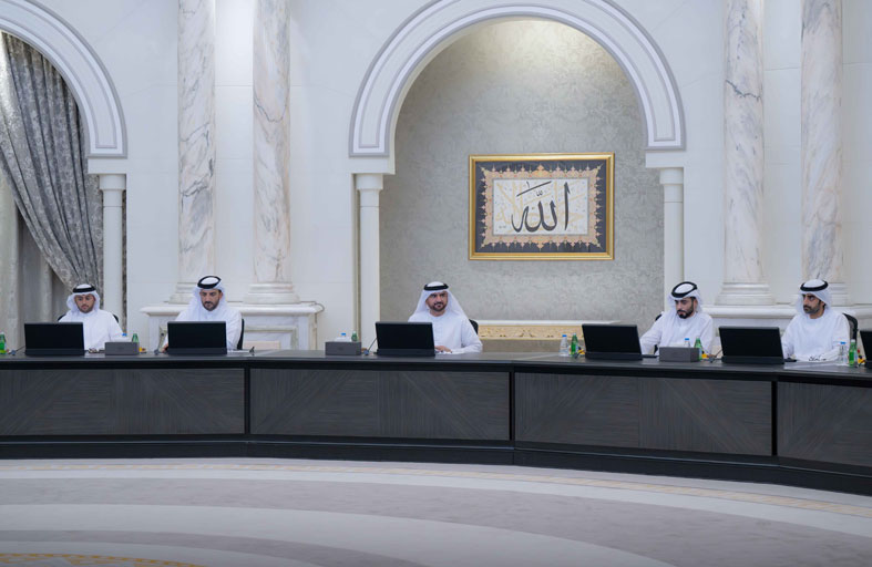 عبدالله بن سالم القاسمي يترأس اجتماع المجلس التنفيذي