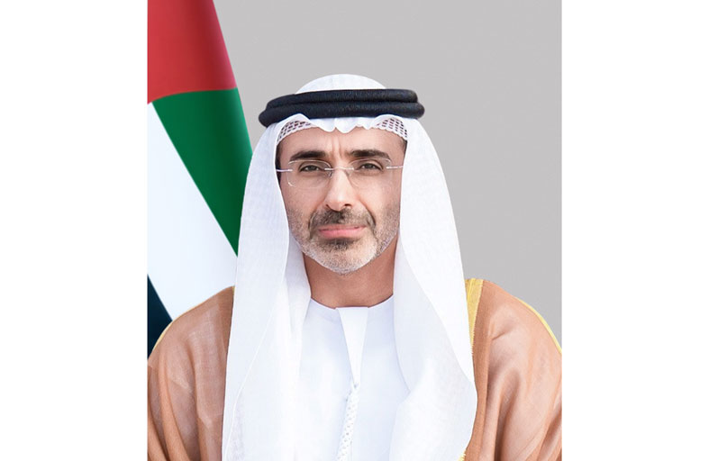 ذياب بن زايد ينعى سعيد بن زايد آل نهيان