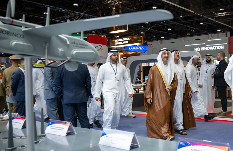 حمدان بن محمد بن زايد يفتتح معرضي «يومكس» و«سيمتكس» 2026 