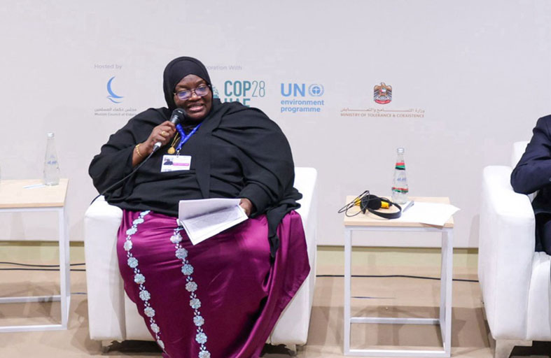 COP28.. الإمارات تحتفي بسفيرة السلام والأخوة الإنسانية