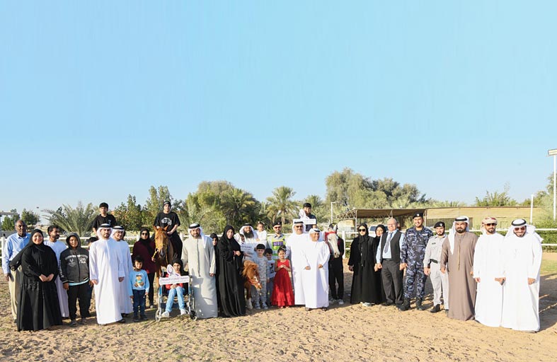 جمعية الإمارات للسرطان تنظم فعالية ركوب الخيل للأطفال المرضى  