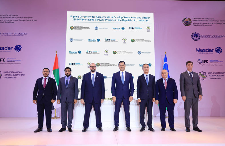 مصدر توسع أنشطتها في أوزبكستان عبر اتفاقيتين لتطوير مشروعي طاقة شمسية 