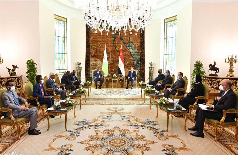 بين الأمن والاقتصاد.. تفاصيل لقاء السيسي ورئيس جيبوتي