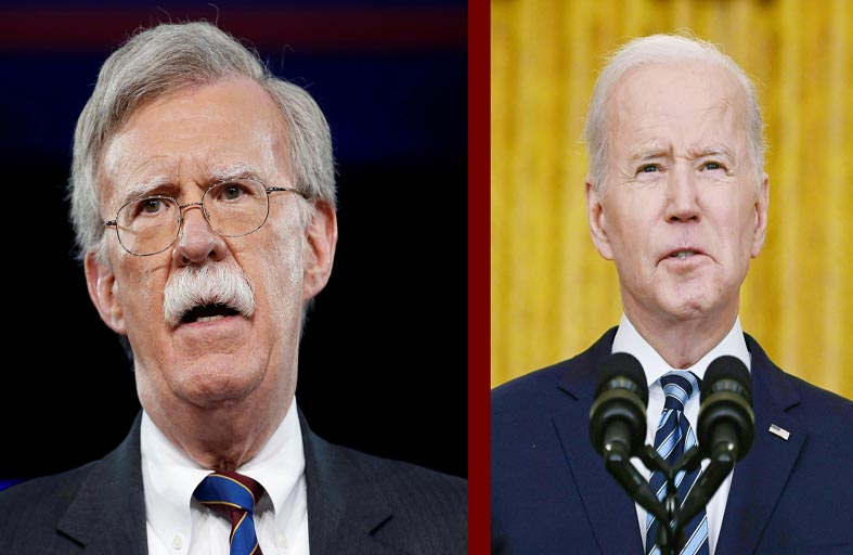 واشنطن إكزامينر: بايدن يريد اتفاقاً مع إيران التي تحاول اغتيال بولتون