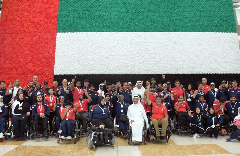 الإمارات تشارك بأكبر بعثة في دورة غرب آسيا البارالمبية 