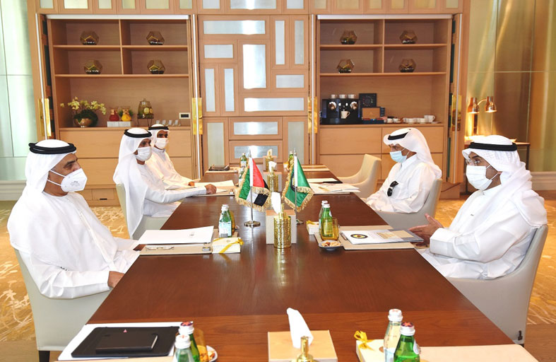 عبيد الطاير يلتقي الأمين العام لمجلس التعاون لدول الخليج العربية