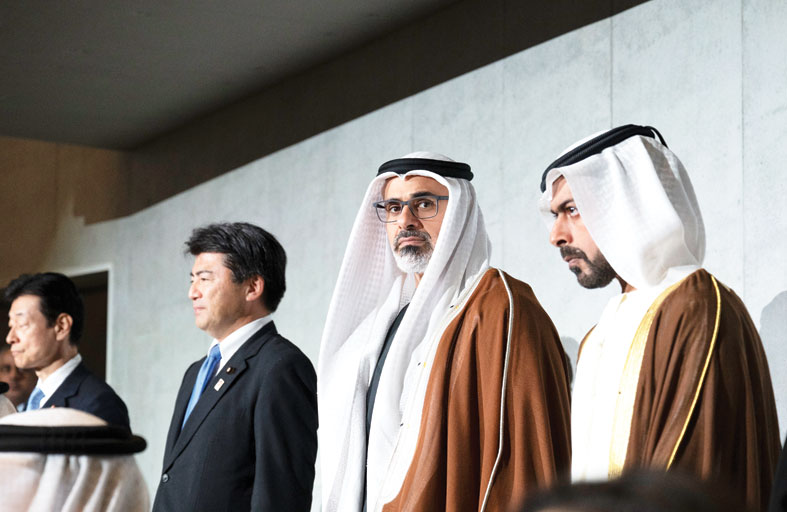 ولي عهد أبوظبي يشهد فعاليات «يوم دولة الإمارات» في معرض إكسبو 2025 أوساكا 