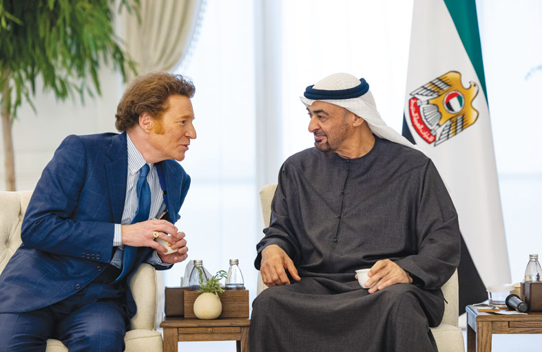 رئيس الدولة يستقبل عدداً من المشاركين في المؤتمر العالمي للحفاظ على الطبيعة 2025 