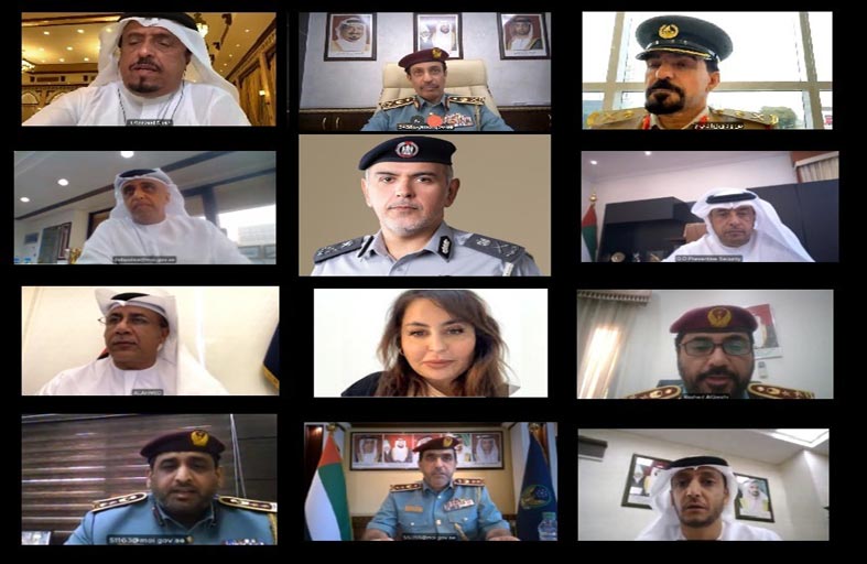 مجلس قيادات الشرطة بالدولة يستعرض مؤشر الشعور بالأمان
