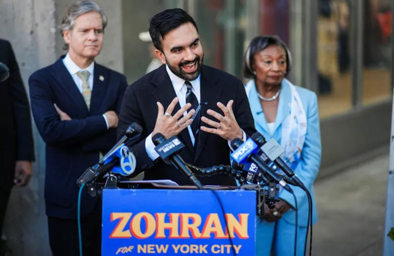 زهران ممداني شابٌ مسلمٌ يخوض، مُتحديا ترامب، غِمارَ معركةِ الحصول على منصب عُمدة أغنى مدينة في العالم  