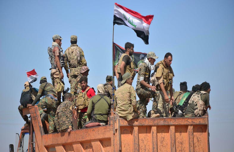  الحشد يندد بعدم مساواته مع القوات الأمنية في الانتخابات العراقية 