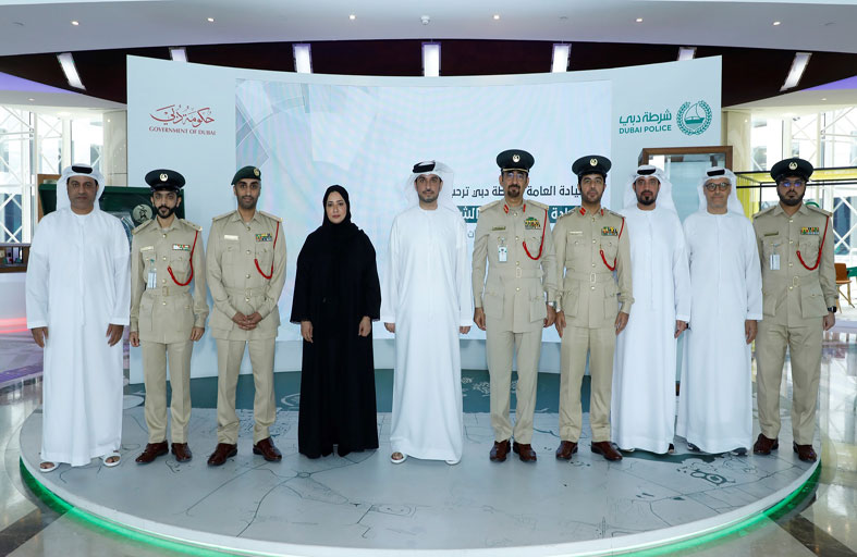 شرطة دبي تستقبل مجلس الإمارات للإعلام