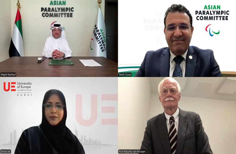 البارالمبية الآسيوية توقع مذكرة تفاهم  مع الجامعة الأوروبية